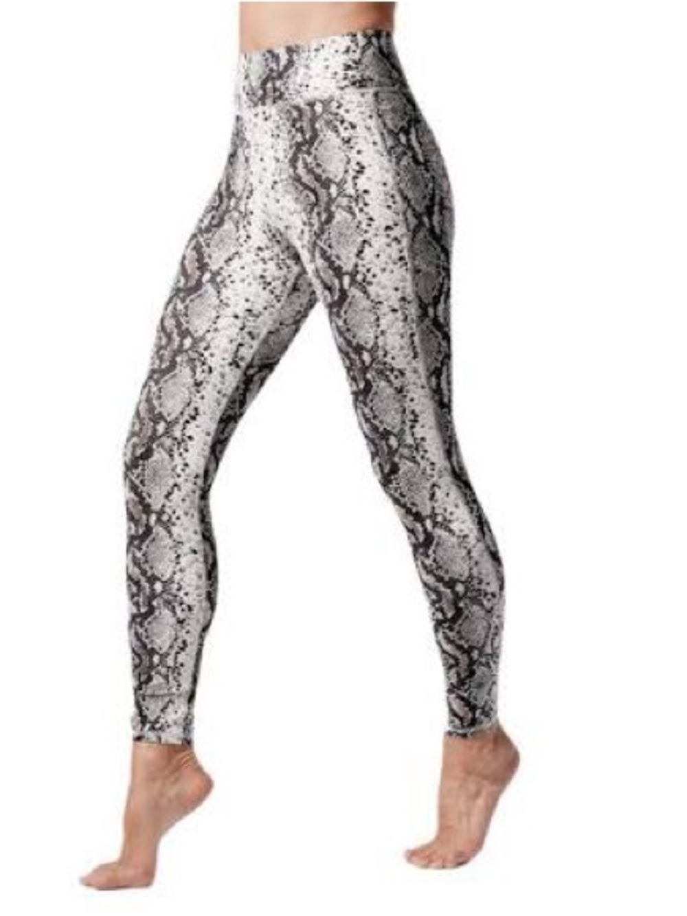 MICHI Snake Print High-Waist Leggings and Crop Sports Bra Set - M/L - Picture 7 of 7